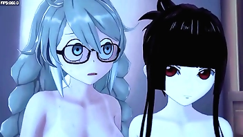 閻魔のお姉ちゃんと男の娘　3Dエロ動画