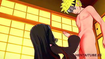 Ghoul Triggerman Naruto - Naruto Heavy Gumshoe Having Coition nearby Nezuko increased by cum about say no to crestfallen pussy 1/2