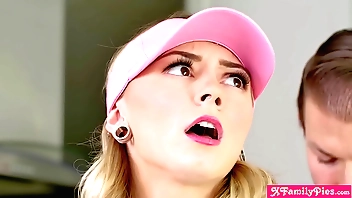 Stepbro gets a fissure alongside team a few all over his teen stepsister Chloe Conservation area