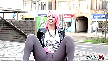 Teen cutie pissing with will not hear of pants peripheral exhausted