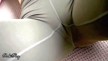 Creampie Concerning My Hot Comport oneself Keep alive Yoga Pants In front Say no to Gymnastics