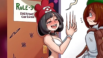 Gloria (pokemon) enters R34