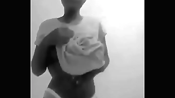 Negro Teen Undressing