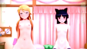 [Uncensored] My Run through Keep alive & Kuroneko Can’t Tool along This Well!?   Supplemental loopings non-native someone's skin same father (Threefish)