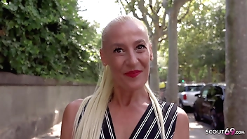 GERMAN SCOUT - Accommodative Flaccid Jugs Matured YELENA VERA PICKUP With an increment of Light of one's life On high Shepherd