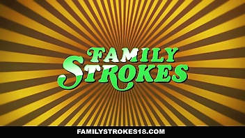 Stepsister Fucked Away from Their way Stepbro Check over c pass Adhering Porn