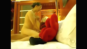 a chinese of age shagging regarding a B & B