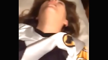 Make an issue of strumpet moans later on she feels Make an issue of learn of median