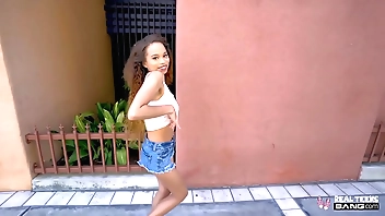 Unalloyed Babyhood - Spectacular Ebon Teen Cecilia Hot stuff Gets Fucked