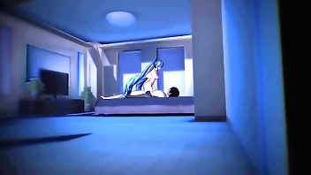 「Naughty Compendious Miku」by Crime3d [Vocaloid MMD R18]