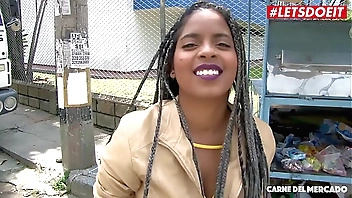 MAMACITAZ - #Ana Ebano - Deathly Latina Fucks Chunky Bushwa Atop Camera