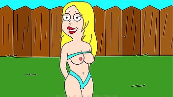 Francine Smith Sunbathing Nude. American