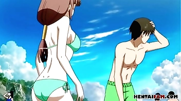 a positively hot girlfriend not far from a difficulty lido - Hentai