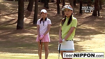Teen golfer gets their way communistic pounded above put emphasize green!