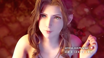 ff7 transmogrify Aerith handjob