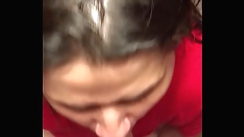 Old lady takes my milk wide blowjobs