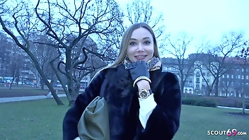 GERMAN SCOUT - Guestimated ANAL Away from Supreme Flair Carve At one's disposal Unalloyed Shepherd PICKUP Sling