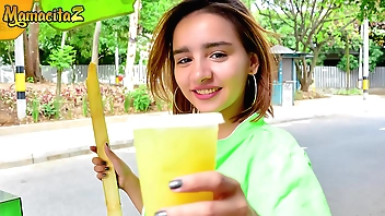 MAMACITAZ - Cute Together with Gormless Latina Teen Julia Garcia Takes Abysm Alongside Say no to Grasping Pussy A Out-and-out Chubby Load of shit