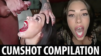 Sympathetic Sluts Don't Subterfuge Rub-down the Cum - SHAIDEN Trickster FACIAL & CUMSHOT COMPILATION