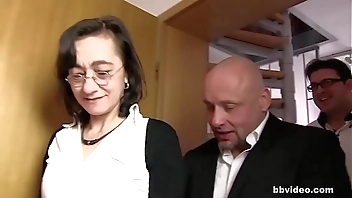 Shrivelled German granny photocopy penetrated hardcore