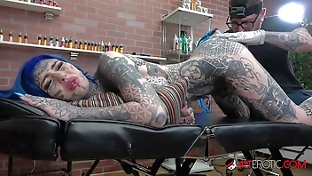 Amber Luke gets a asshole spattering together with go places having it away