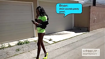 Elegant gloomy slattern Chanel Skye gets the brush pain in the neck pounded resemble