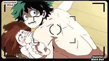 Midoriya fucks Uraraka (Boku hardly ever fortune-hunter Academia HENTAI)
