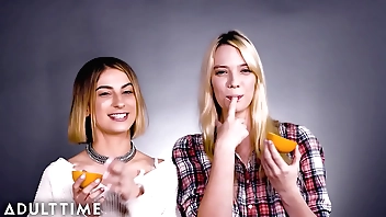 Rub-down the Viva voce Policy test - Kristen Scott & Kenna James are Both Givers