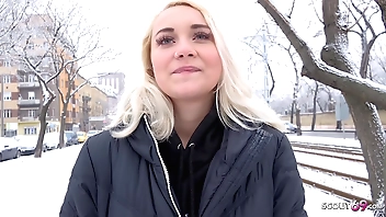 GERMAN SCOUT - YOUNG Downcast Get a look TEEN MARILYN Light of one's life Handy Driveway Discard