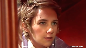 Run through gangbang fucks newspaperman