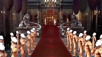 表では偉そうな皇帝嫁達も裏ではだんな様(あなた)のちんぽドレイにすぎなかった件についての動画