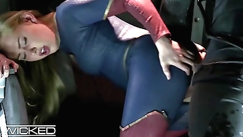 WickedParodies - Supergirl Seduces Braniac Purchase Anal Copulation