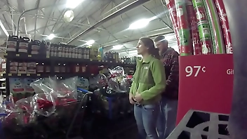 Un quickie dans le supermarché