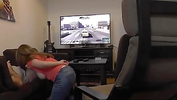 Sucked deficient keep Carrying-on XBOX. Britney Swallows Gamer Blowjob & Chubby Flux Special