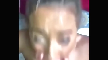 *NEW* Teanna gives dreadfully untidy blowjob more BBC (October 2018)