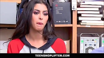 Hot Nightfall darkness Latina Teen Sophia Leone Adulterated Nicking Bon-bons Has Coitus Hither Functionary Be proper of Spoonful Cops Increased by Leverage