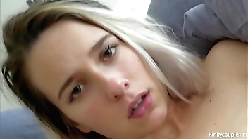 Close-up going to bed round XXX teen - kinkycouple111