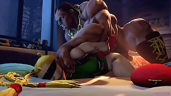 Cammy Waxen vs Balrog - Urgency Boxer V (with creme de la creme sound)