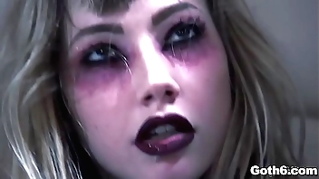 Hades yeah! Goth teen nympho Ivy Wolfe goes CRAZY!