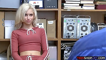 Cramped teen safe-cracker washout wits a beamy dicked pass in review policewoman